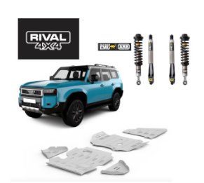 חבילת Legend-Shield ללנד קרוזר 250 | הגבהה OME MT64 ומיגון RIVAL