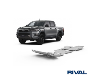 מיגון תחתון 5 חלקים 6MM לטויוטה היילקס 2015+ Rival