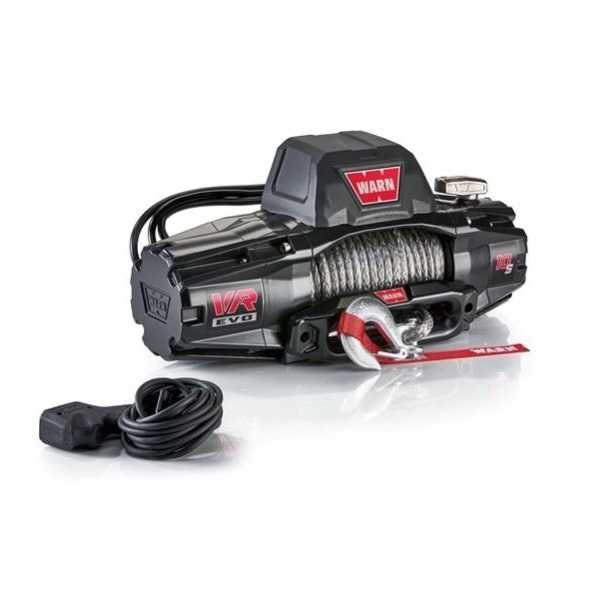 כננת VR10S WARN כבל סינטטי ושלט אלחוטי 4,500 ק"ג